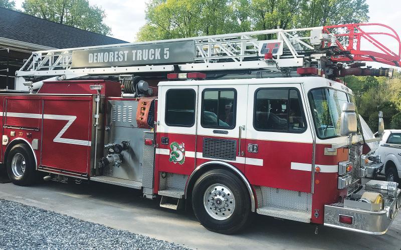 Demorest Fire Department has a new chief.