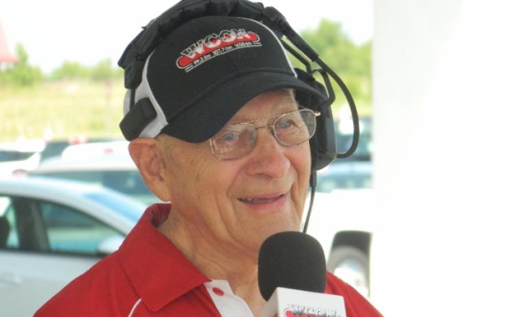 The Rev. Billy Burrell did his final “Sunshine Melodies”  broadcast on July 1 before retiring at age 92. FILE
