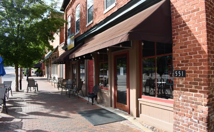 Downtown Demorest will have a new business soon as Farmhouse Coffee has purchased the Temperance House and the Brew Pub from Lawrence Bridges. MATTHEW OSBORNE/Staff