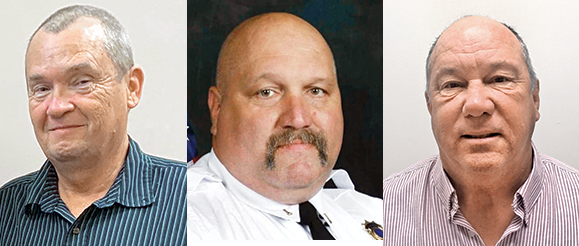 Jeffery Lunsford, Bruce Palmer and Benny Pate are vying for the District 1 county commission seat.