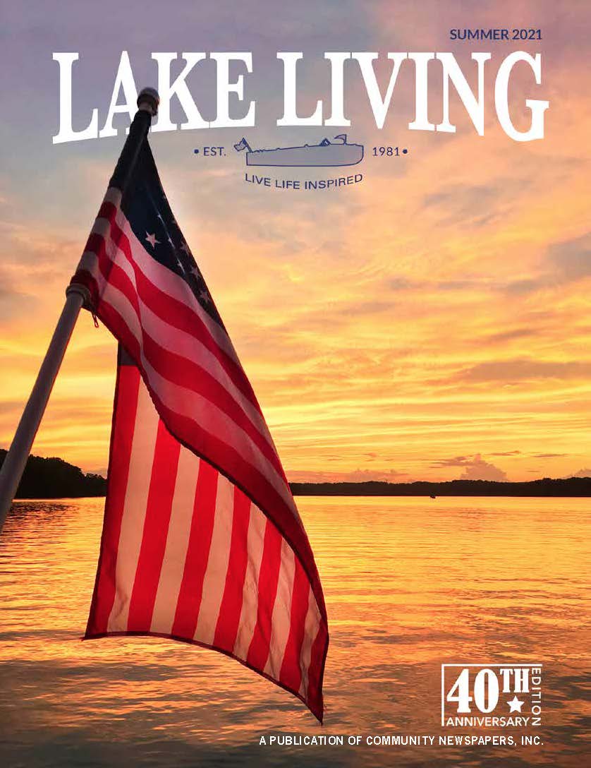 Last summer’s Lake Living magazine cover featured a photo taken by Anna Welch of the Reed Creek area of Hart County.