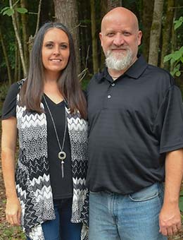 John and Amanda Anderson pastor the Latter Rains Congregational Holiness Church. SUBMITTED