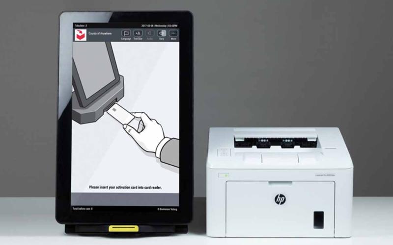 An example of what the new voting machine will look like for Georgians in the near future.