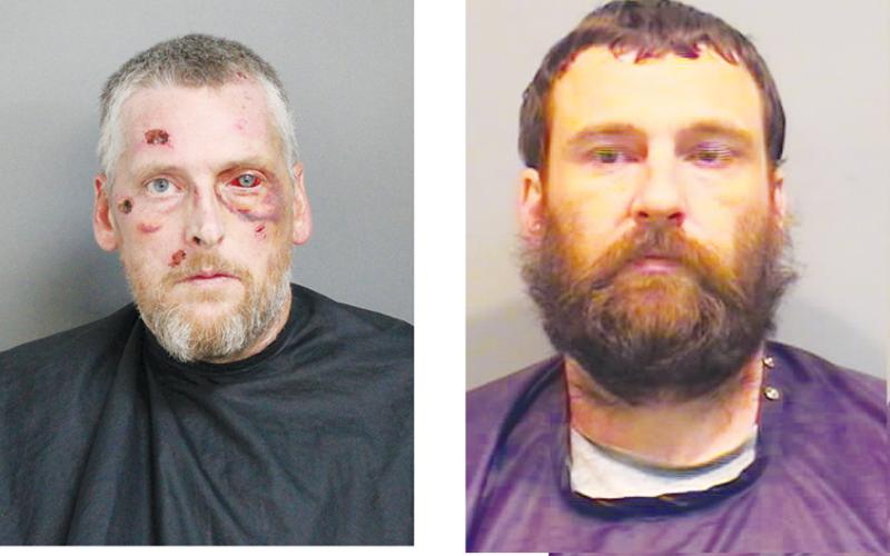 Childers photographed on the left, and Knox on the right.