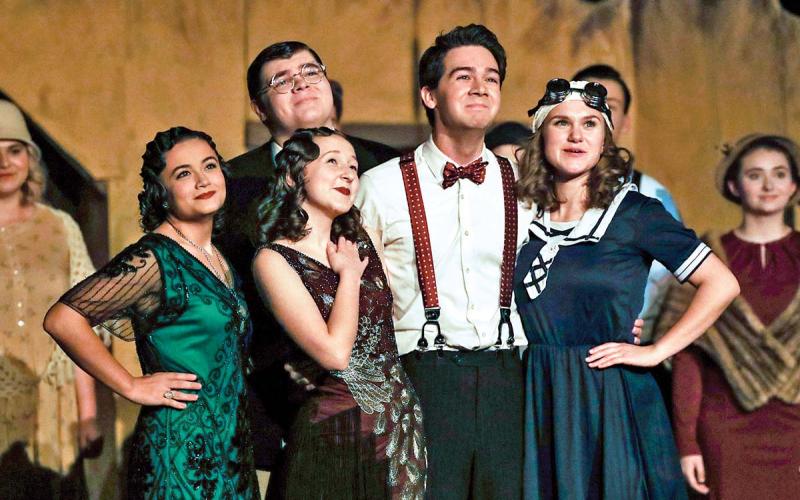 SUBMITTED The principal cast of “Failure: A Love Story” includes Habersham Central High School 12th-graders Chelsey Murphy, Grace Wills, Jonah Free, Rylan Pugh and Kellsie Rogers.