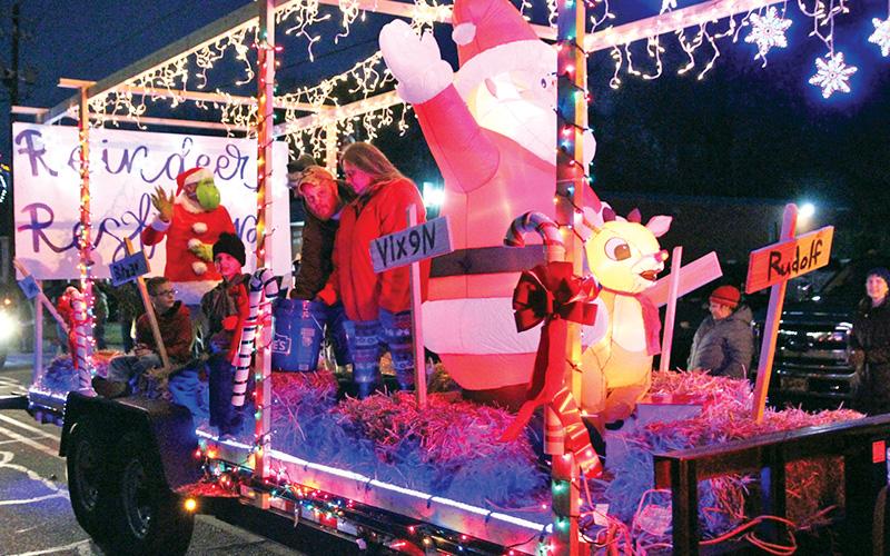 This float by the Lowe’s heroes had plenty of lights and Christmas characters to spread cheer to those in attendance at the Habersham County Christmas Parade. Check out the Weekend edition of The Northeast Georgian for more pictures from the parade.