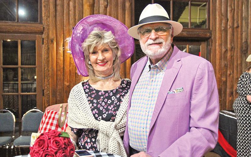 Roy and Claudia Bell of Cornelia were derby ready on Saturday night.