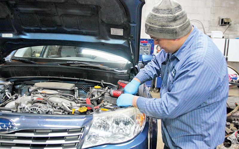 York’s Garage has been in business since 1955. Joel Alexander has owned it since 2015.