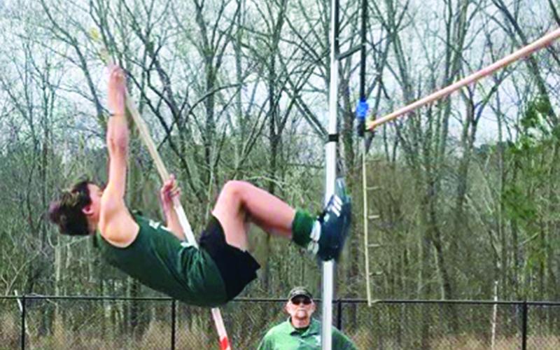 Tallulah Falls’ Clay Kafsky is the 8th-ranked middle school pole vaulter in the state.