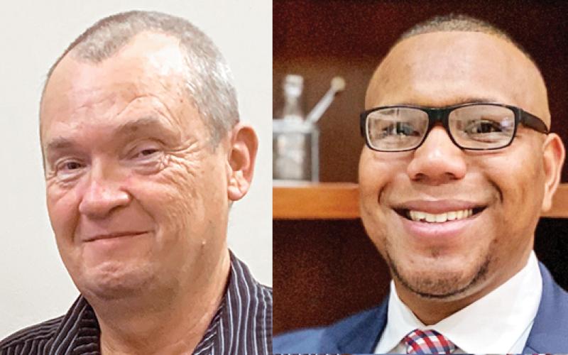 Jeffrey Lunsford and Trent Davis will run for county commission in their respective districts.