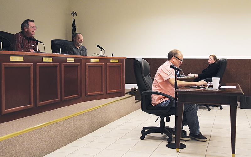 The Baldwin City Council met on Tuesday evening to discuss several agenda items. Mayor Joe Elam and other city officials practiced social distancing inside the courtroom.