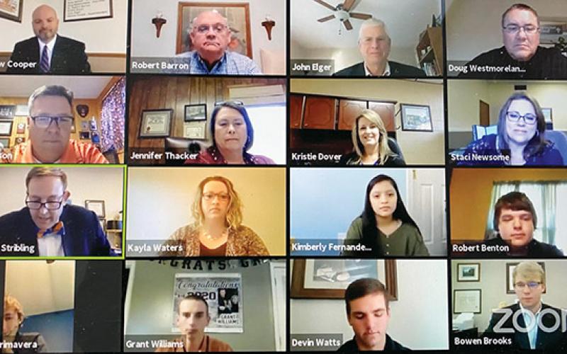 Habersham Central graduates who are heading into the military were honored on Monday’s Board of Education meeting on Zoom.