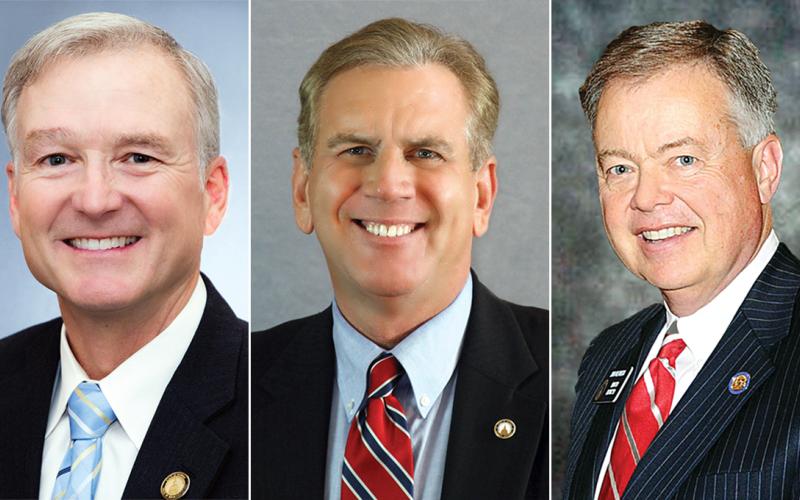 Chris Erwin, Terry Rogers and John Wilkinson