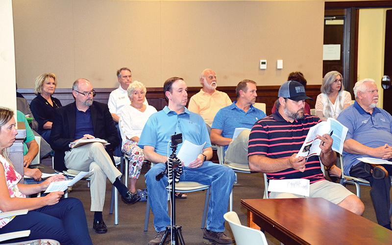 Municipal leaders from across the county gathered Tuesday to finalize the SPLOST VII formulas and project lists.