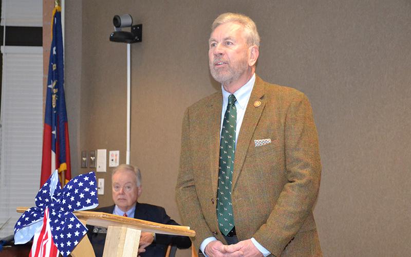 Rep. Terry Rogers (right) and Sen. John Wilkinson are constantly working as they near the end of their legislative terms.