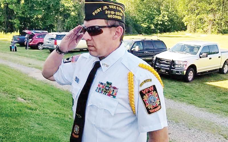 Jim Morgan served in the U.S. Army during Operation Desert Storm.