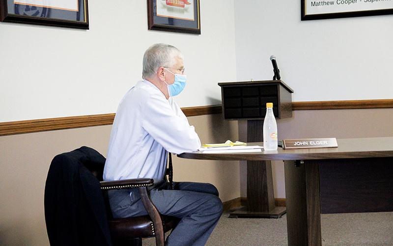 John Elger spent nearly two years on the Habersham County Board of Education.