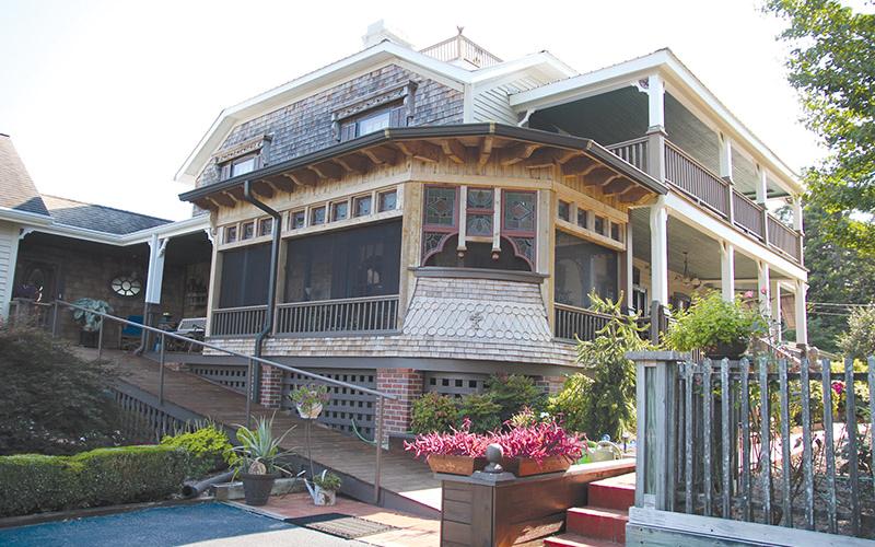 Walter Looney’s Mt. Airy home took more than a decade to renovate.