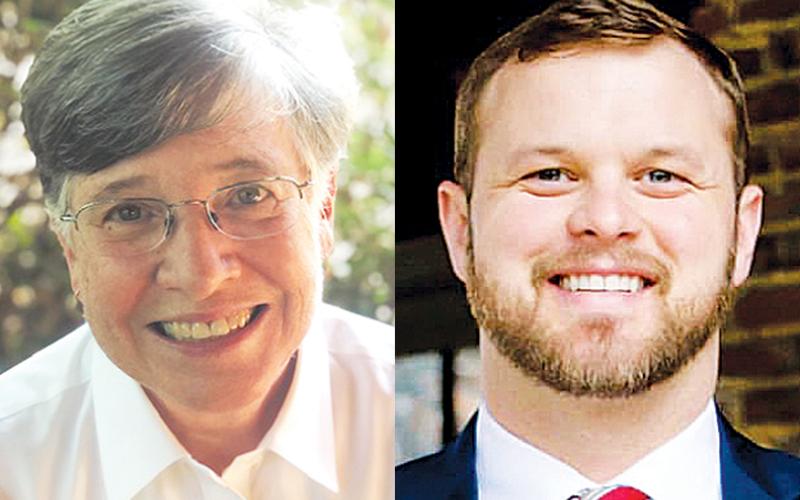 Dee Daley (left) and Bo Hatchett are their parties' nominees for Senate District 50 in the Nov. 3 election.
