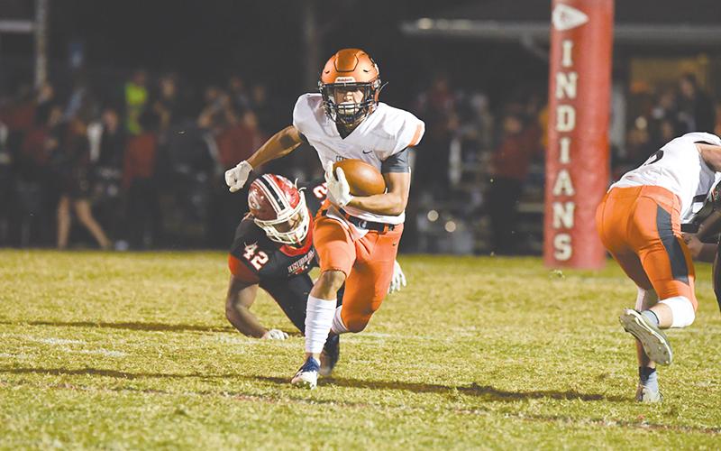 Habersham Central’s Jackson Clouatre is still on a 1,000-yard pace for the second-straight season. TOM ASKEW/Special