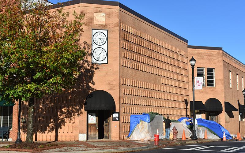 Community Brew and Tap is expected to open early 2021, bringing a ’20s style Gatsby-themed speakeasy to downtown Cornelia where the old bank building once resided.