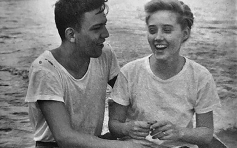 Dr. Tom Hodges and his first wife Carolyn enjoy a day on the water.