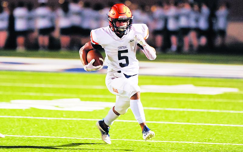 Habersham Central’s Jackson Clouatre leaves the school as its fourth-leading rusher all time. TOM ASKEW/Special