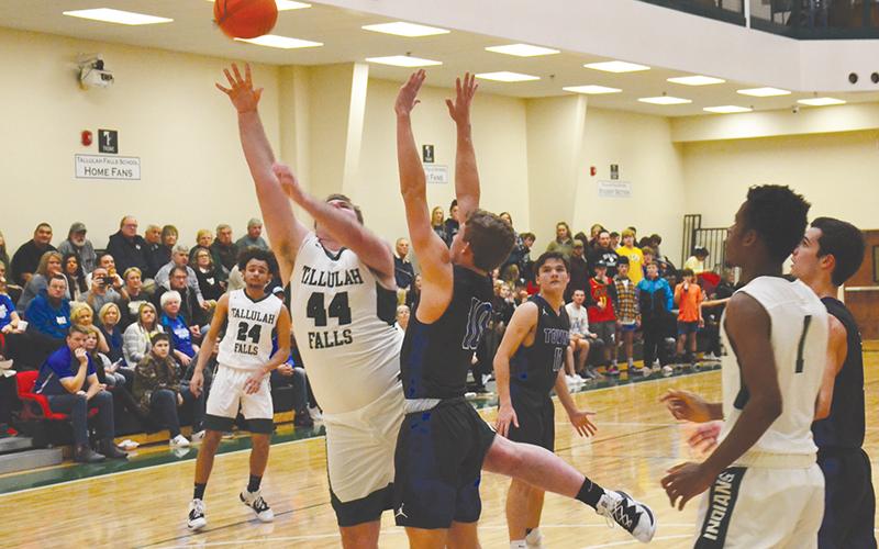 Matthew Weidner broke TFS’ school record for career points and finished his career with 1,390. He is also second in rebounds (564).