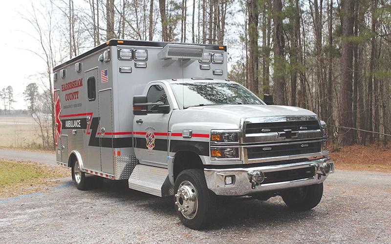 The refurbished ambulance for Habersham County Emergency Services will save taxpayers around $90,000.