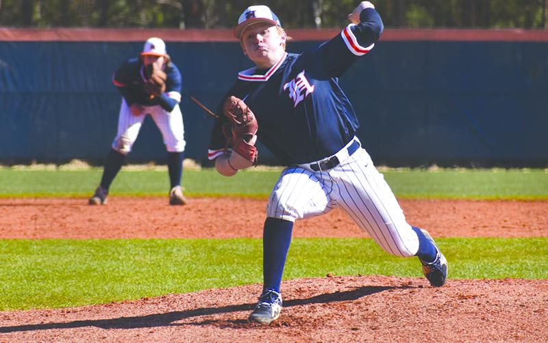 Habersham Central’s Austin Jones fired a complete game Saturday morning against Gainesville High.