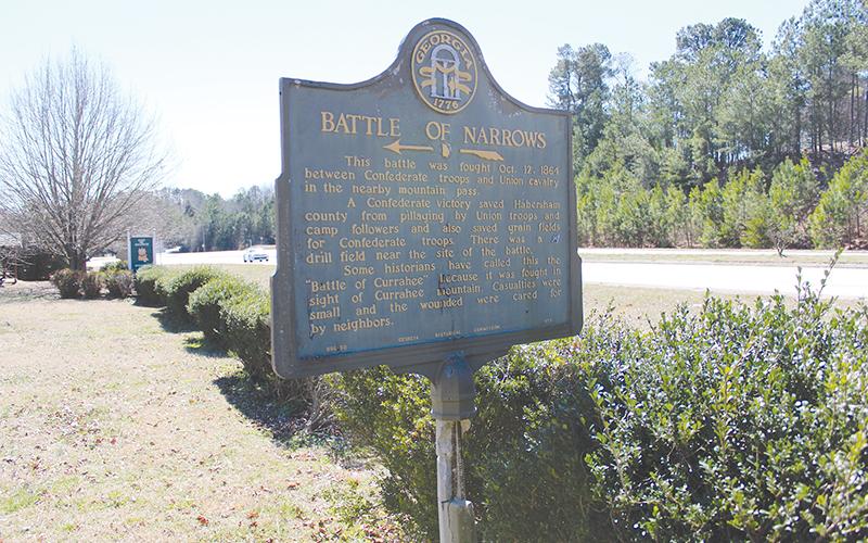 The two damaged markers in Baldwin have been in place since 1953 according to the Georgia Historical Society.