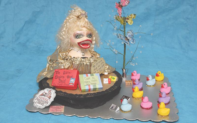 Elizabeth &amp; Company Resale Treasures created this  “Dolly Parton’s Imagination Library” and won two awards  last weekend.
