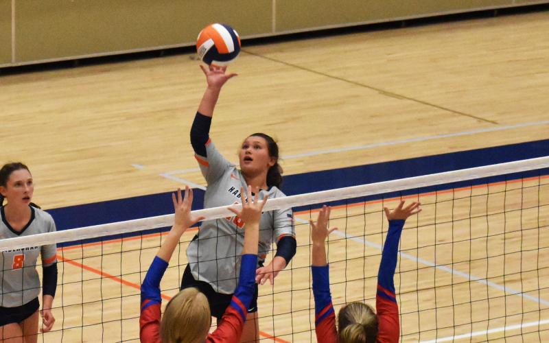 Habersham Central’s Maddie Chosewood was a standout for the Lady Raiders during the fall season. ISAIAH SMITH/Staff