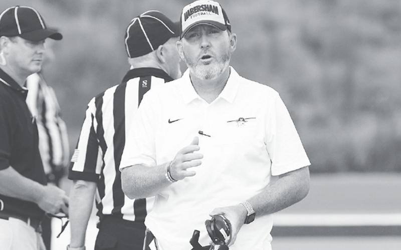 Habresham Central coach Benji Harrison enters his seventh year at the helm of the Raiders. TOM ASKEW/Special