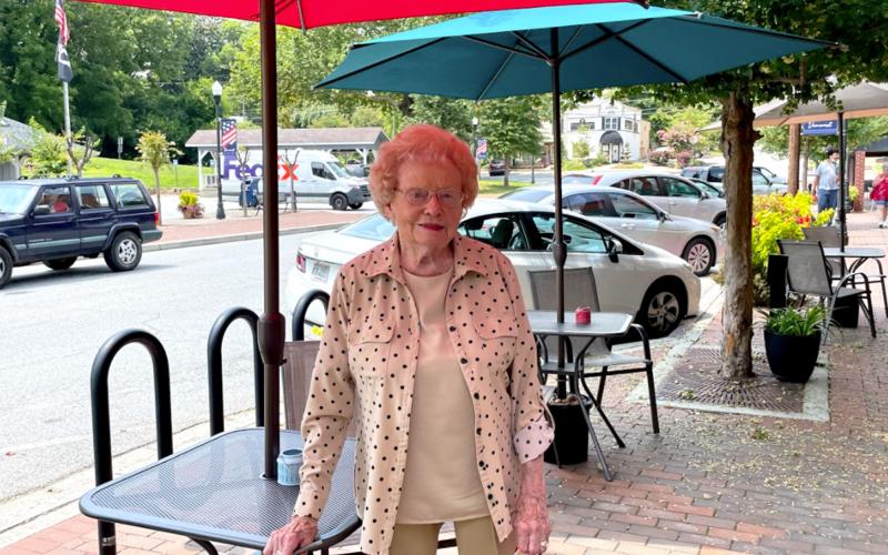 Habersham County’s longest serving Meals on Wheels volunteer Nancy Stovall  has been serving seniors for more than two decades. BRIAN WELLMEIER/Staff