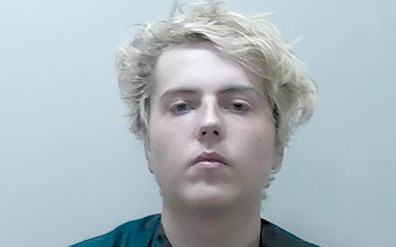 Tristan Ray Hunsucker, 21, of Clarkesville