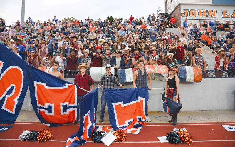 Raider fans were out in force Friday night, as they always are. TOM ASKEW/Special