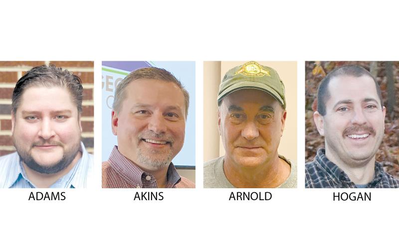 Mike Adams, Ty Akins, Locke Arnold, Jason Hogan