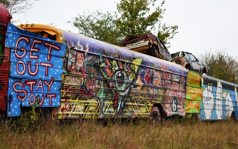 The artwork emblazoned on them for the last 10 years comes in all  colors and styles. MATTHEW OSBORNE/Staff