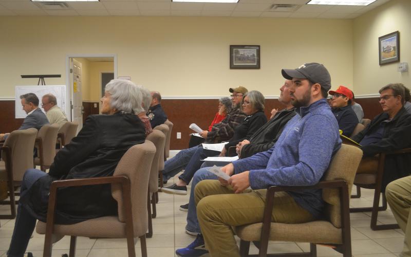 Residents came out Monday to object to Baldwin’s latest annexation of land for future development. BRIAN WELLMEIER/Staff