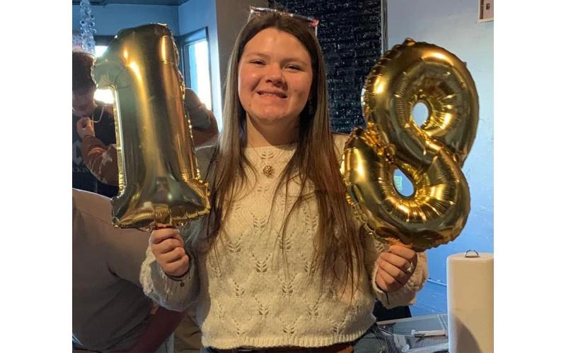 Haven Maddox experiened her first-ever birthday party this year after missing out for the first 17. MELANIE KINSEY/Submitted