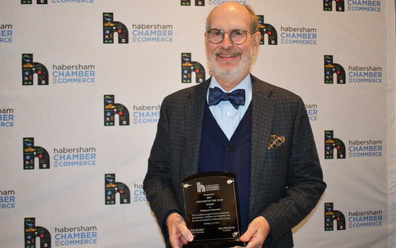 The Industry of the Year was Piedmont University, represented by President James Mellichamp. BRIAN WELLMEIER/Staff