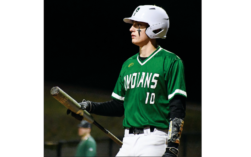 Drew Bates led the team with three hits, to go along with two runs scored and one RBI, in Tallulah Falls’ 12-5 win over Rabun County. CODY ROGERS/Staff