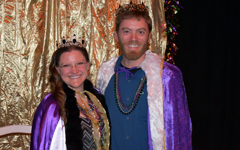 Jeremy and Tracy Brooks were crowned King and Queen. MATTHEW OSBORNE/Staff