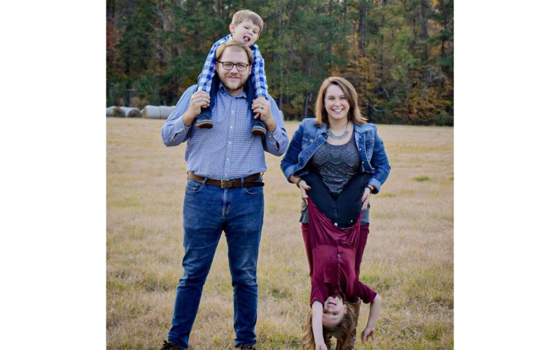 Pastor Julian Pace, his wife Allison and children Gabriella and Josiah are enjoying being part of the Central Alliance Church family. JOY CUSATO/Submitted