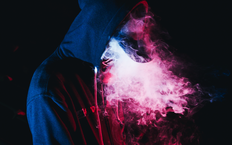 Vaping is a dangerous practice far too common among young people. WILD VIBES/Unsplash photo