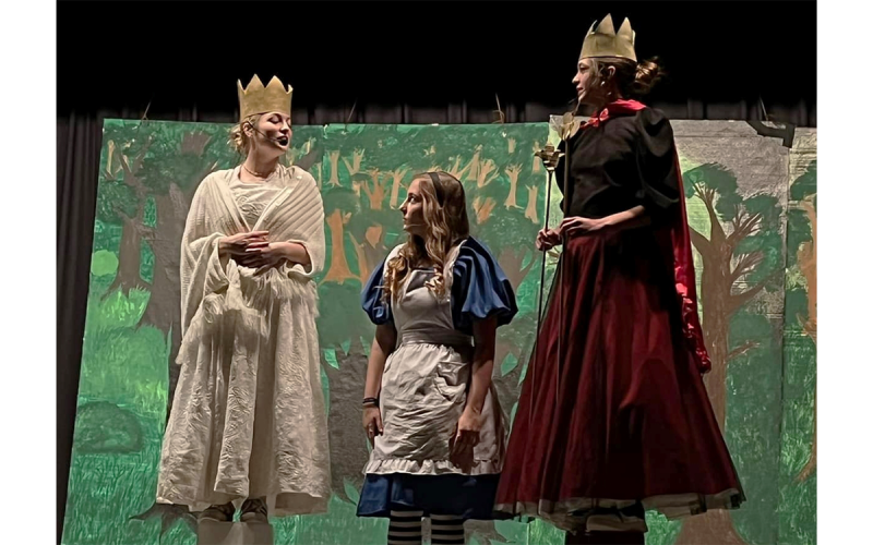 Shown from left are Allie Hall of Stephens County; McKinley Ward and Madison Ward, both of Habersham County. SUSAN RAMSEY/Submitted