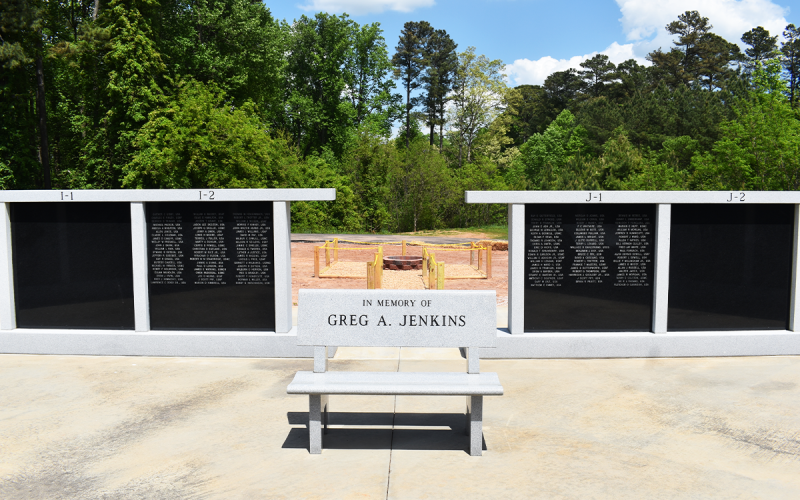 The Habersham County Wall of Honor’s fifth wall will allow more local veterans to be honored as more space is allocated at the memorial for their names to be engraved. The memorial has more than 7,000 names engraved. AMARIS E. RODRIGUEZ/Staff