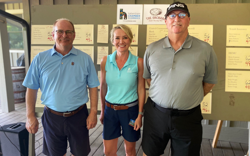 First place Net winners were from Springer Mountain Farms, including (from left) Eddie Elrod, Amana Chosewood and Ken Wash (not pictured, Jon Allen). MARY BETH HORTON/Submitted