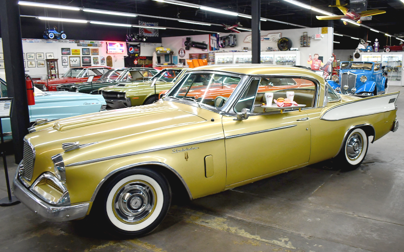 The cars at Miles Through Time in Clarkesville are just the beginning of what can be explored in the collection. ROWAN EDMONDS/Staff